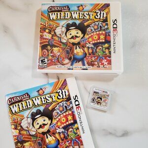 Carnival Games: Wild West Nintendo 3DS Video Game  *TESTED*